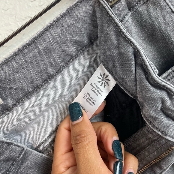 Athleta Gray Sculptek Jeans, sz‎ 6 - Picture 5 of 8